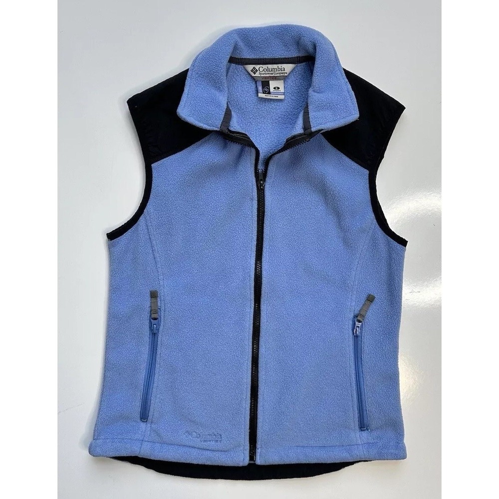Columbia Core Interchange Vertex Zip In Fleece Vest / Women's Small